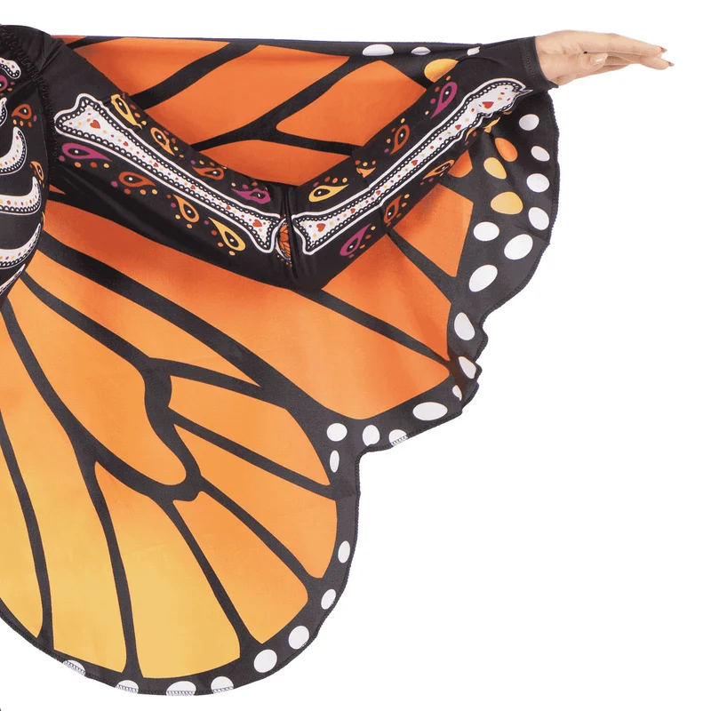 Disfraz de Catrina mariposa adulto talla S
