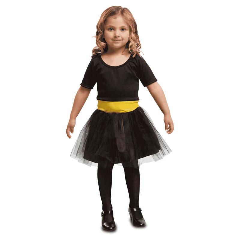 Disfraz de Heroína negra 3-6 años 3-6 años niña infantil