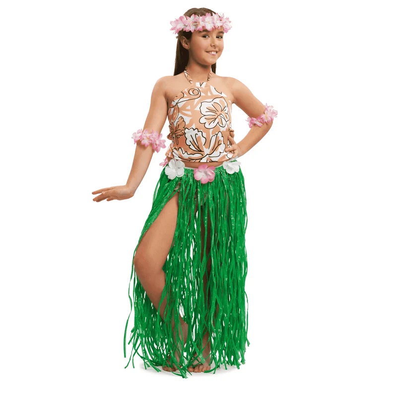 Disfraz de Hawaiana chic 3-4 años niña infantil