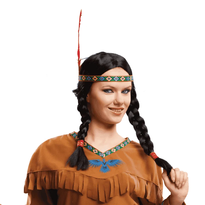 Disfraz de India adulto talla ML