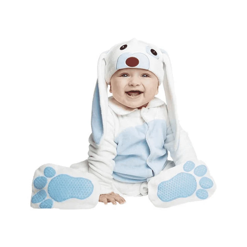 Disfraz de Pequeño conejito azul 0-6 meses bebé