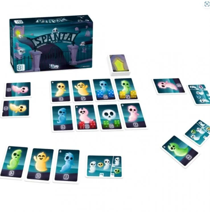 Spanta - Juego de mesa - Cacahuete Games - 2-4 jugadores - 10+ años - 20 min