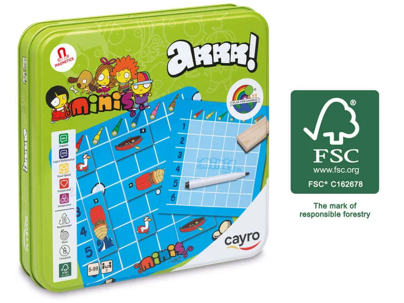 Arrr ! - Juego de mesa - Cayro - 2 jugadores - 5+ años - 15 min