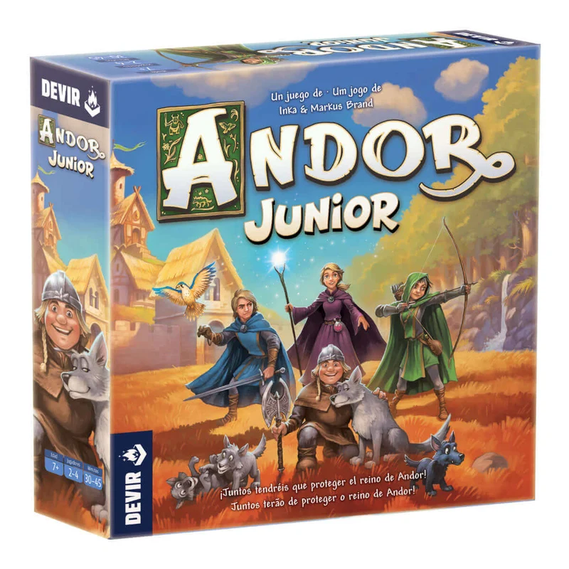 Andor Junior - Juego de mesa - Devir - 2-4 jugadores - 7+ años - 30-45 min
