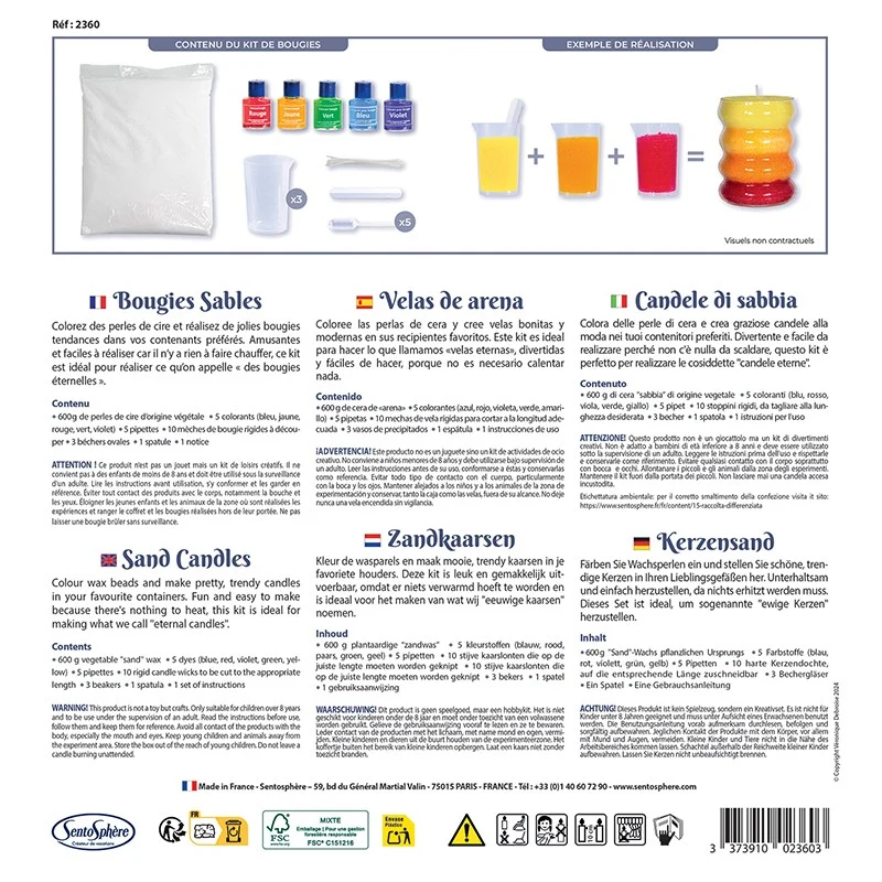 Taller de Velas de Arena · Sentosphere