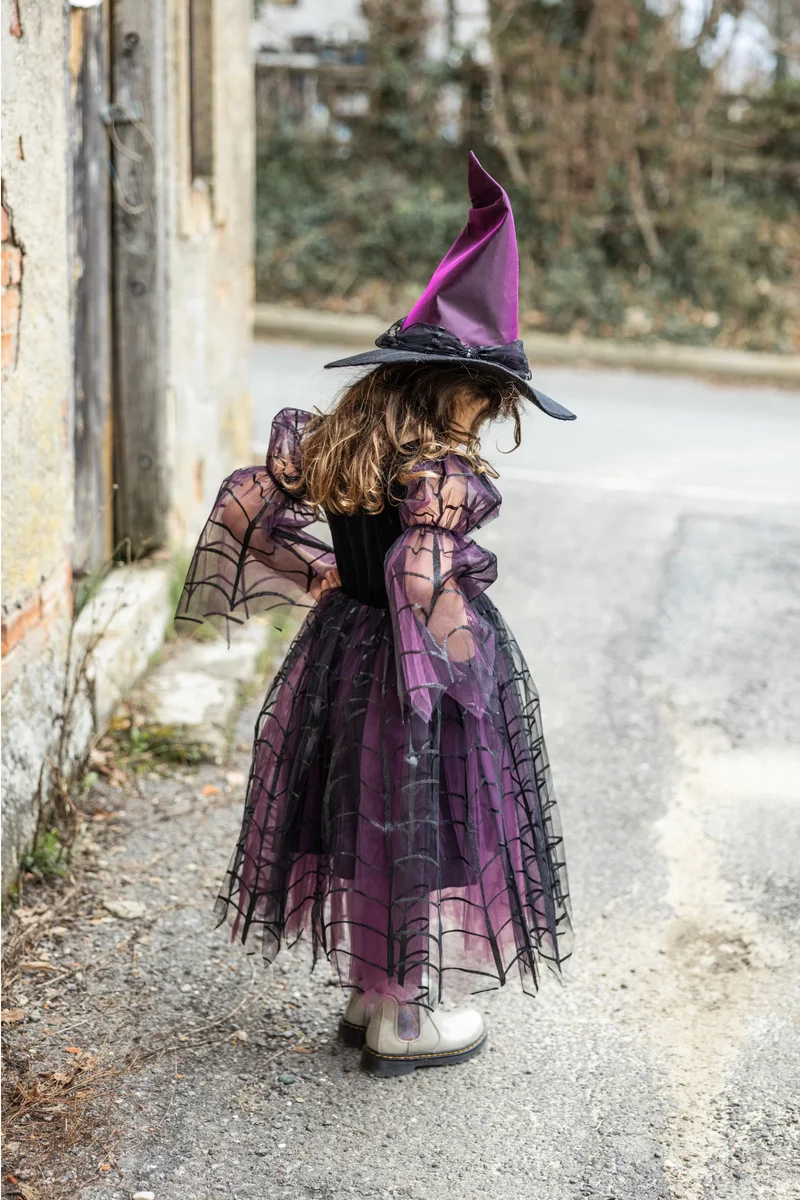 Amethyst Bruja Spider 5-6 años · Great Pretenders