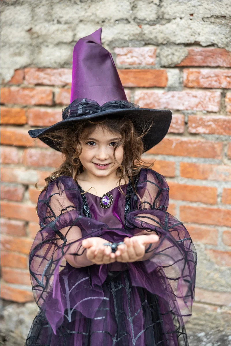 Amethyst Bruja Spider 5-6 años · Great Pretenders