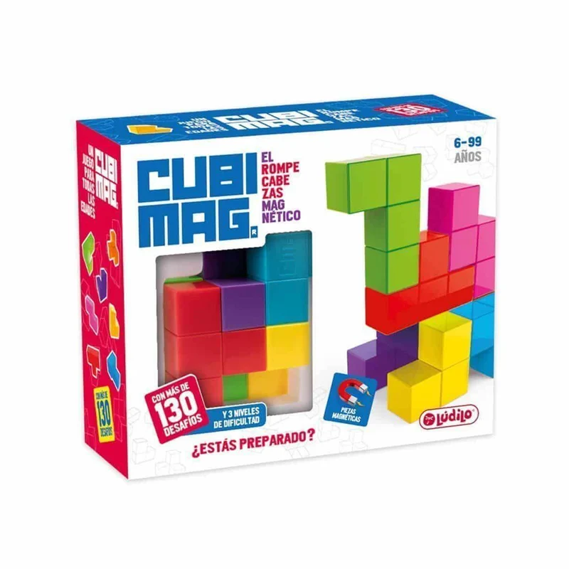 Cubimag - Juego de mesa - Ludilo - 1 jugador - 6+ años - 15 min