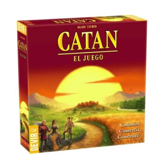 Catán El Juego - Juego de mesa - Devir - 3-4 jugadores - 10+ años - 75 min