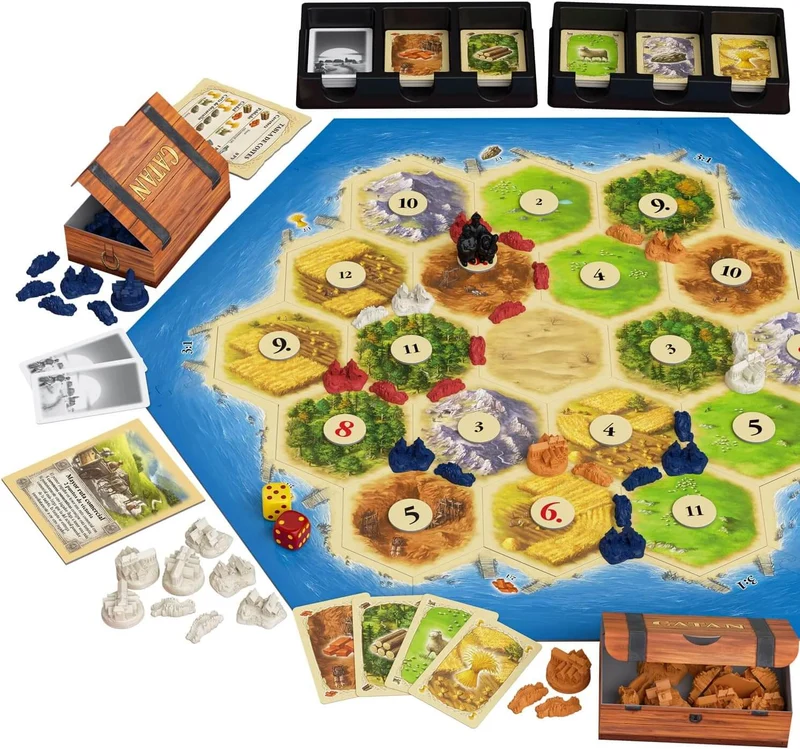Catán El Juego - Juego de mesa - Devir - 3-4 jugadores - 10+ años - 75 min