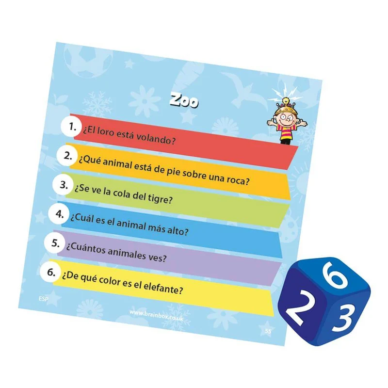 BrainBox Imágenes - Juego de mesa - Bezzerwizzer Studio - 1 jugador - 4+ años - 10 min