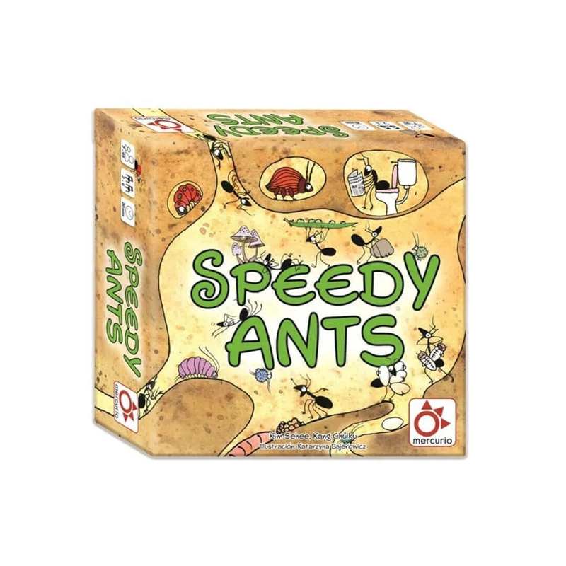 Speedy Ants - Juego de mesa - Mercurio - 2-6 jugadores - 7+ años - 20 min