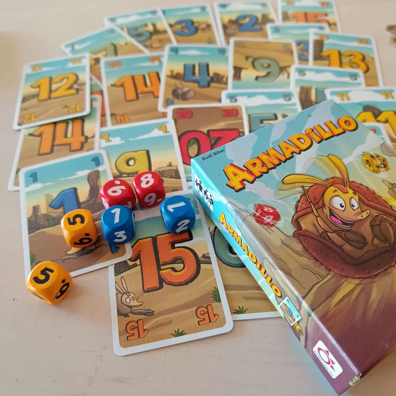 Armadillo - Juego de mesa - Mercurio - 2-6 jugadores - 8+ años - 20 min