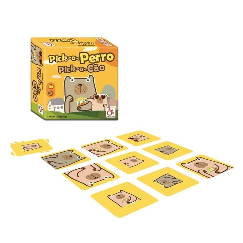 Pick a Perro - Juego de mesa - Mercurio - 1-5 jugadores - 8+ años - 15 min