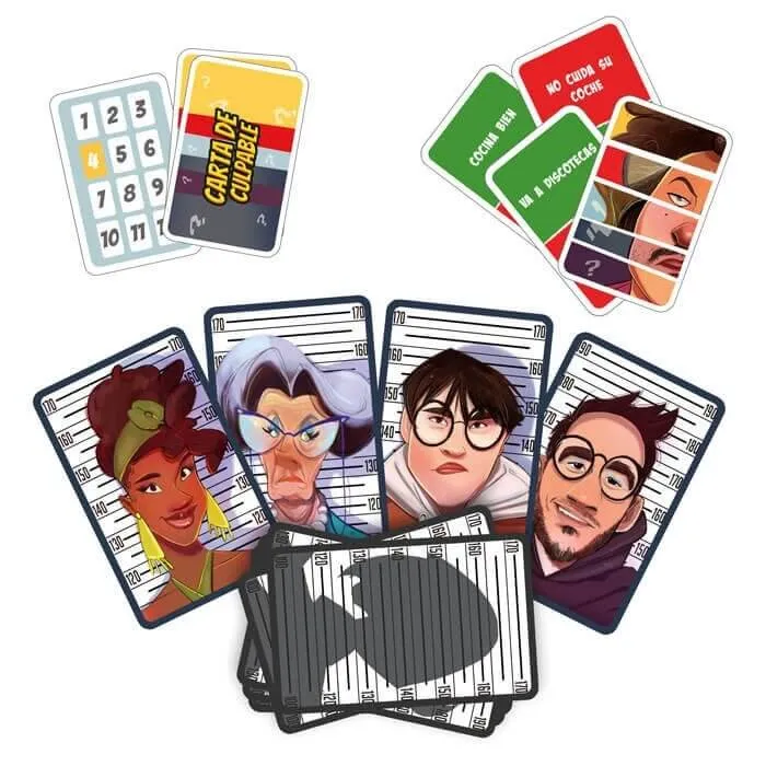 Sospechosos inusuales - Juego de mesa - Ludilo - 3-16 jugadores - 10+ años - 20 min