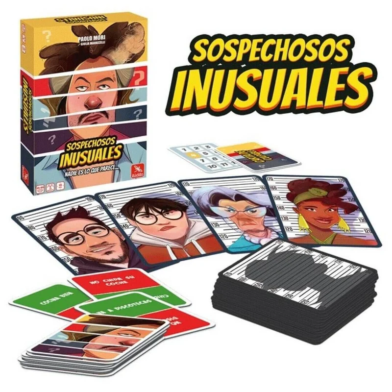 Sospechosos inusuales - Juego de mesa - Ludilo - 3-16 jugadores - 10+ años - 20 min
