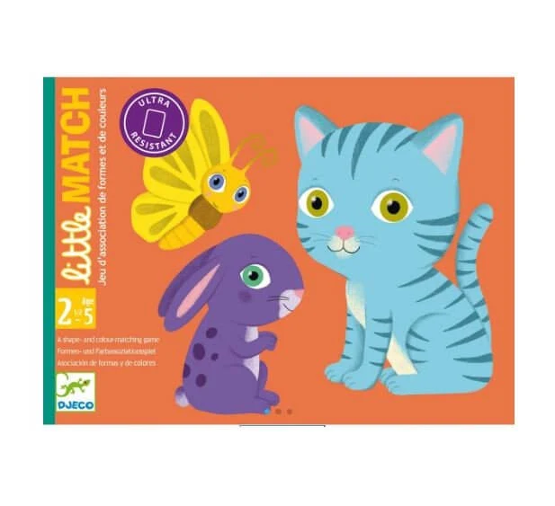 Little Match - Juego de mesa - Djeco - 2-4 jugadores - 2+ años - 10 min
