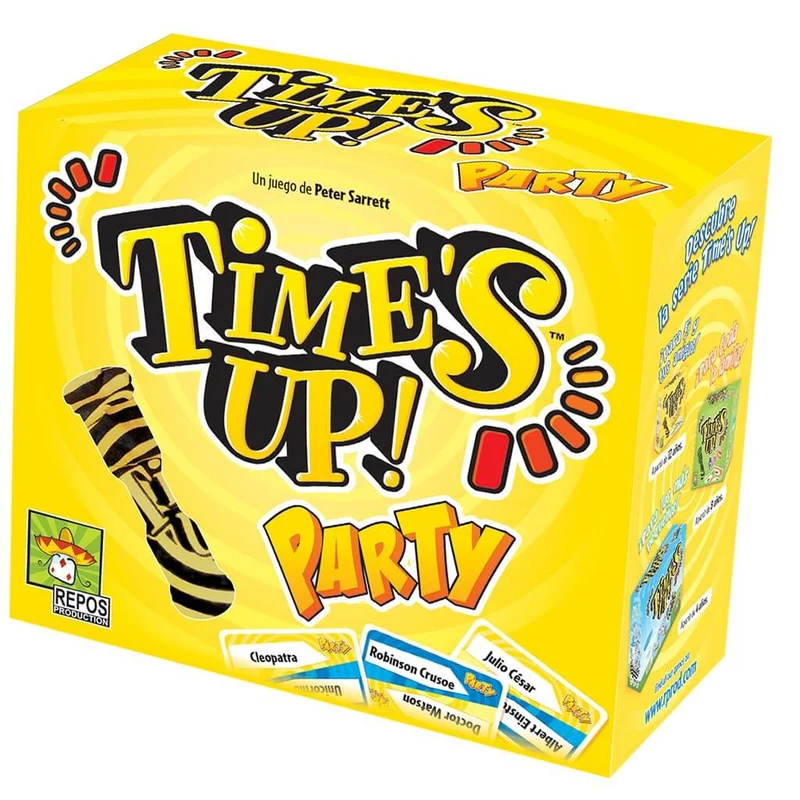 Time’s Up! Party 1 - Juego de mesa - Zygomatic - 4-12 jugadores - 12+ años - 40 min