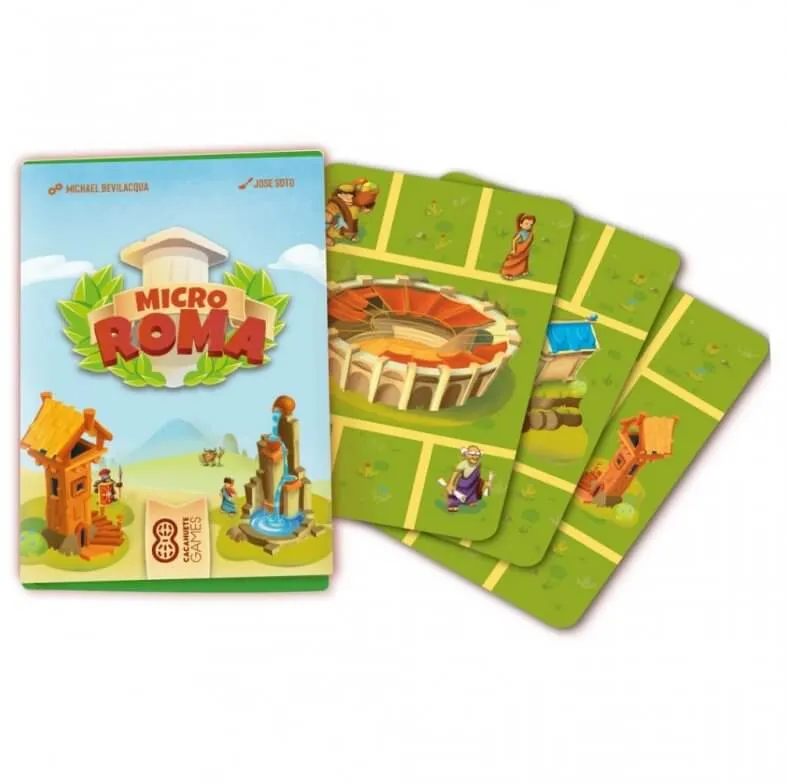 Micro Roma - Juego de mesa - Cacahuete Games - 1 jugador - 10+ años - 20 min