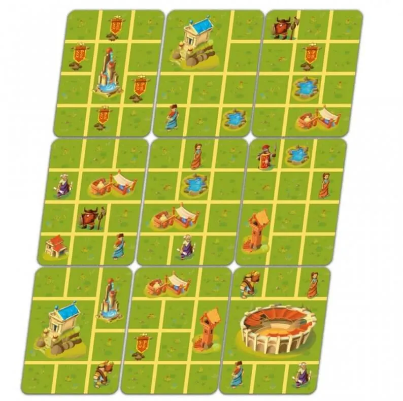 Micro Roma - Juego de mesa - Cacahuete Games - 1 jugador - 10+ años - 20 min