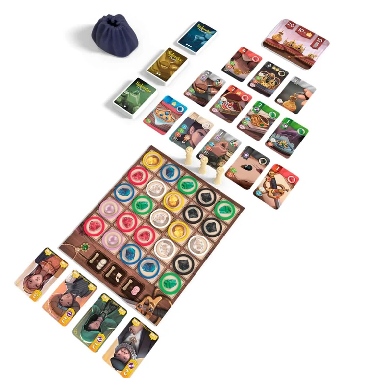 Splendor Duel - Juego de mesa - Space Cowboys - 2 jugadores - 10+ años - 30 min