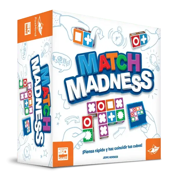 Match Madness - Juego de mesa - SD GAMES - 1-4 jugadores - 7+ años - 20 min