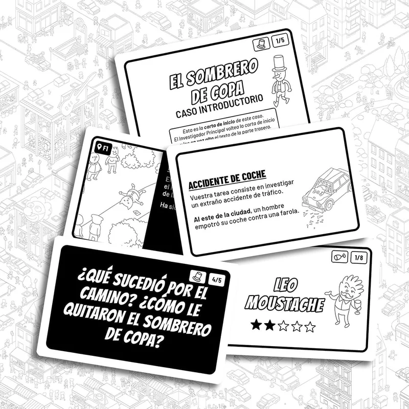 Micro Macro Crime City - Juego de mesa - SD GAMES - 1-4 jugadores - 10+ años - 15-45 min