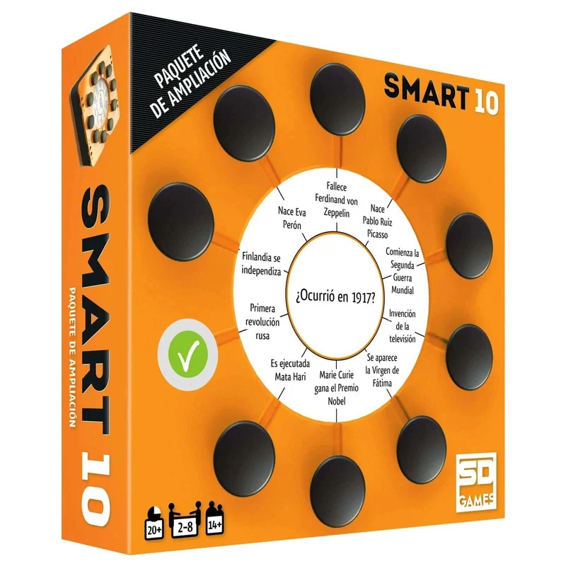 Smart 10 Paquete de Ampliación - Juego de mesa - SD GAMES - 2-8 jugadores - 10+ años - 20-120 min