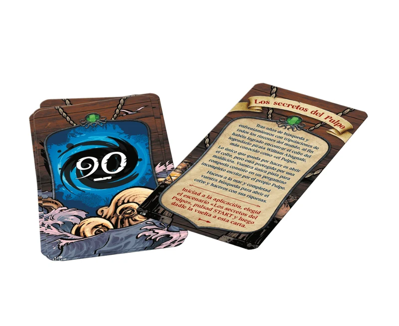 Unlock! Miniaventuras: Los secretos del pulpo - Juego de mesa - Space Cowboys - 1-6 jugadores - 10+ años - 30-45 min