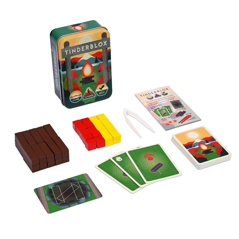 Tinderblox - Juego de mesa - MALDITO GAMES - 2-6 jugadores - 6+ años - 5-10 min