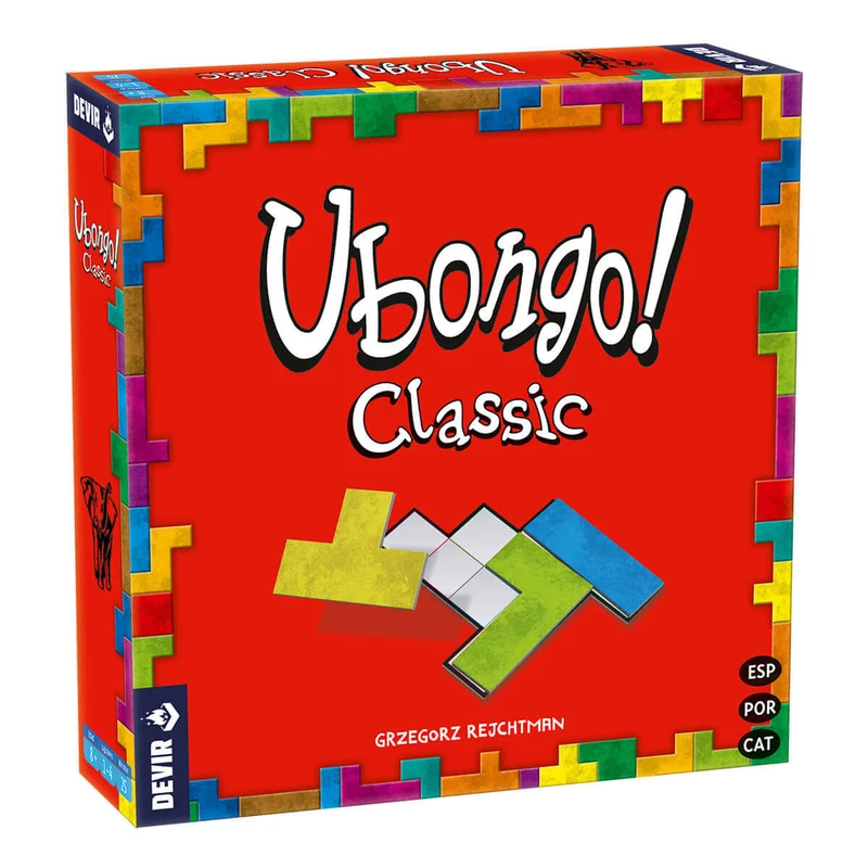 Ubongo Nueva Versión - Juego de mesa - Devir - 1-4 jugadores - 8+ años - 25 min