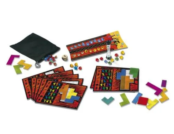 Ubongo Nueva Versión - Juego de mesa - Devir - 1-4 jugadores - 8+ años - 25 min
