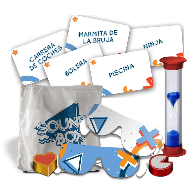 Sound Box - Juego de mesa - Devir - 4-7 jugadores - 8+ años - 30 min