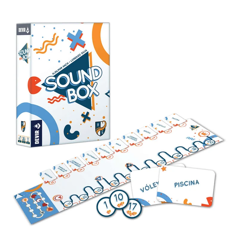 Sound Box - Juego de mesa - Devir - 4-7 jugadores - 8+ años - 30 min
