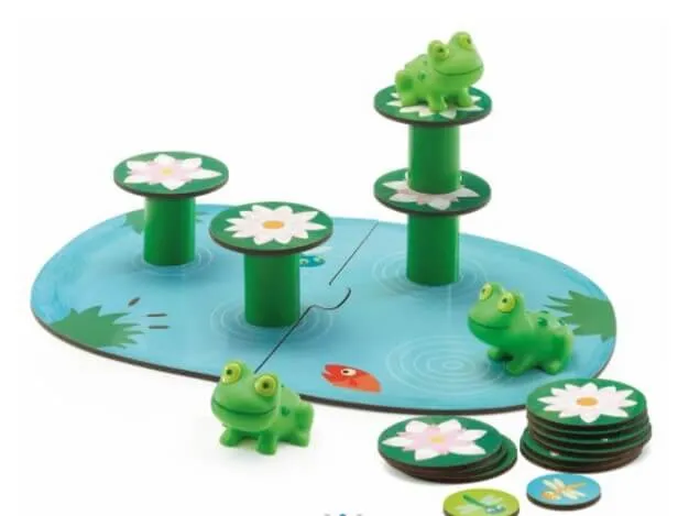 Little Balancing - Juego de mesa - Djeco - 2-4 jugadores - 2+ años - 10 min