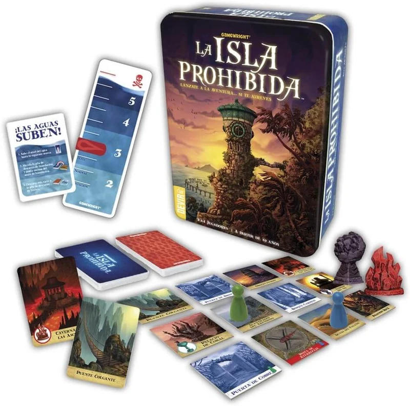 La Isla Prohibida - Juego de mesa - Devir - 2-4 jugadores - 10+ años - 30 min