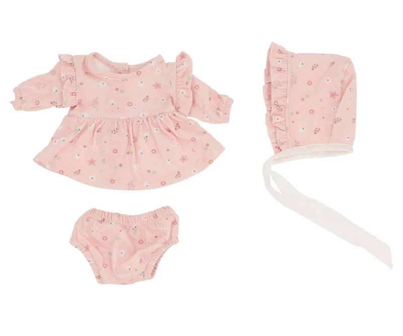 Muñeco Helena con Vestido Pink Flowers