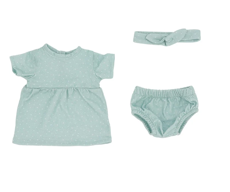 Muñeco Helena con Vestido Sage Dots