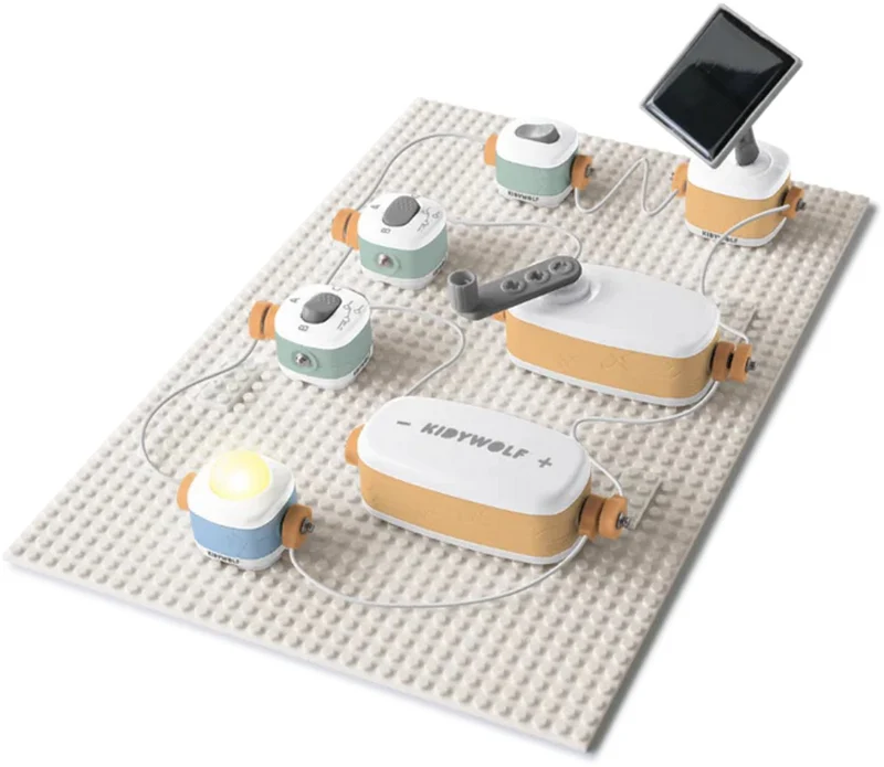 Mi primer Kit eléctrico avanzado 18 piezas · Kidywolf