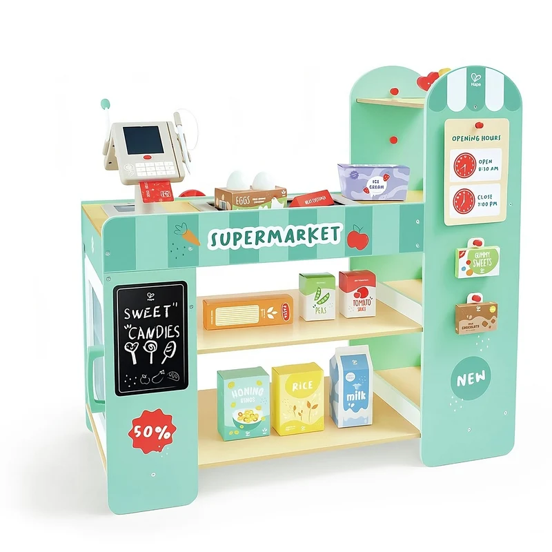 Supermercado Inteligente de Madera · Hape