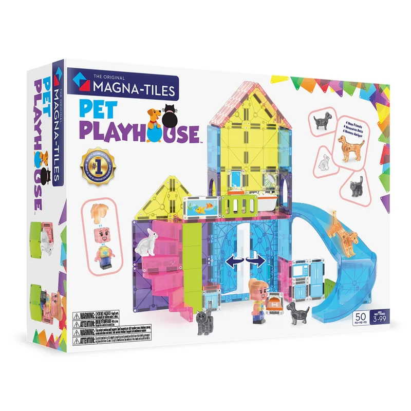 Magna-T Pet Playhouse Set 50 piezas