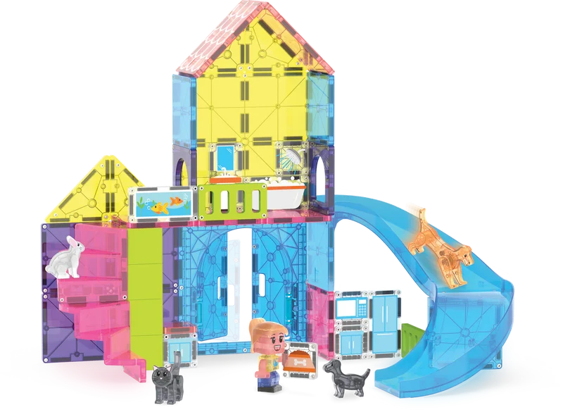 Magna-T Pet Playhouse Set 50 piezas