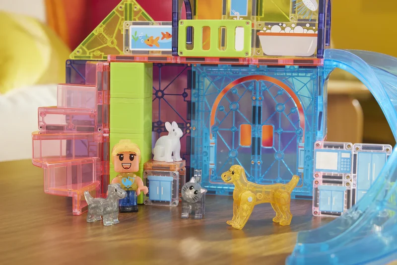 Magna-T Pet Playhouse Set 50 piezas