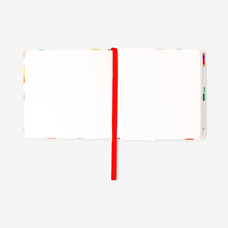 Mini sketchbook with fabric cover