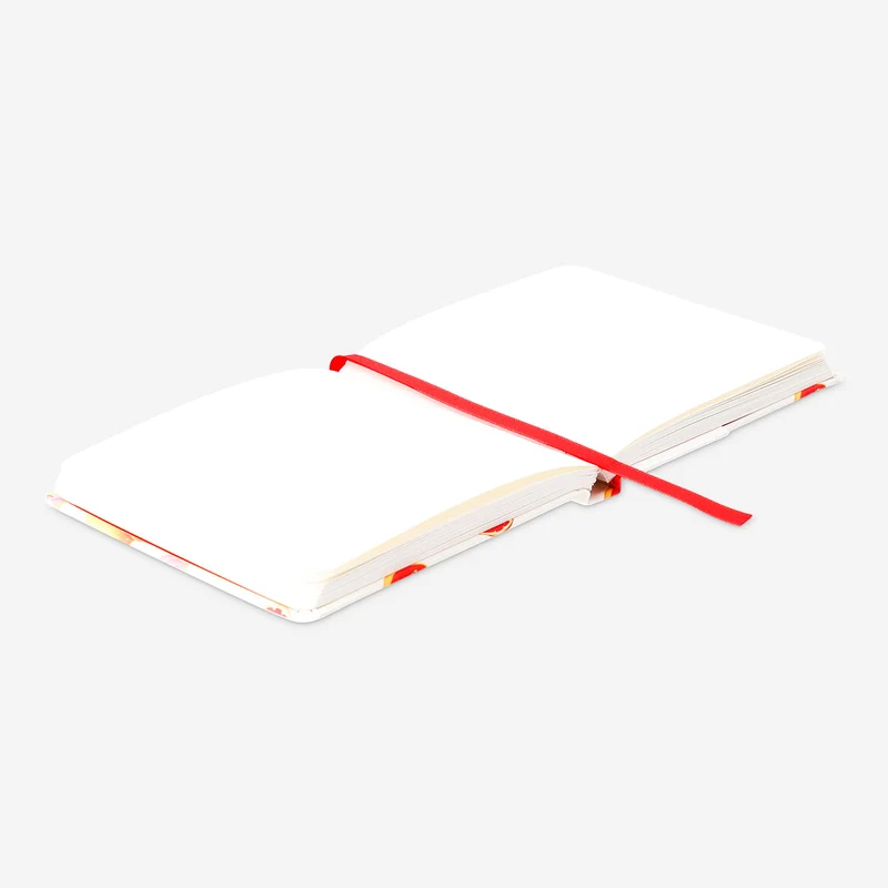 Mini sketchbook with fabric cover