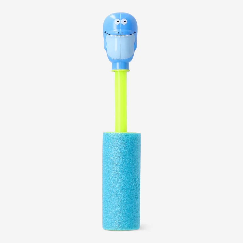 Toy water pump with shark decoration