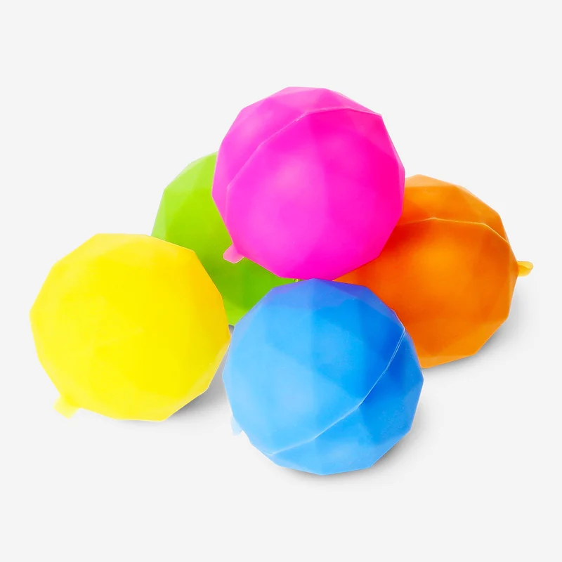 Reusable diamond water balloons - 5 pcs