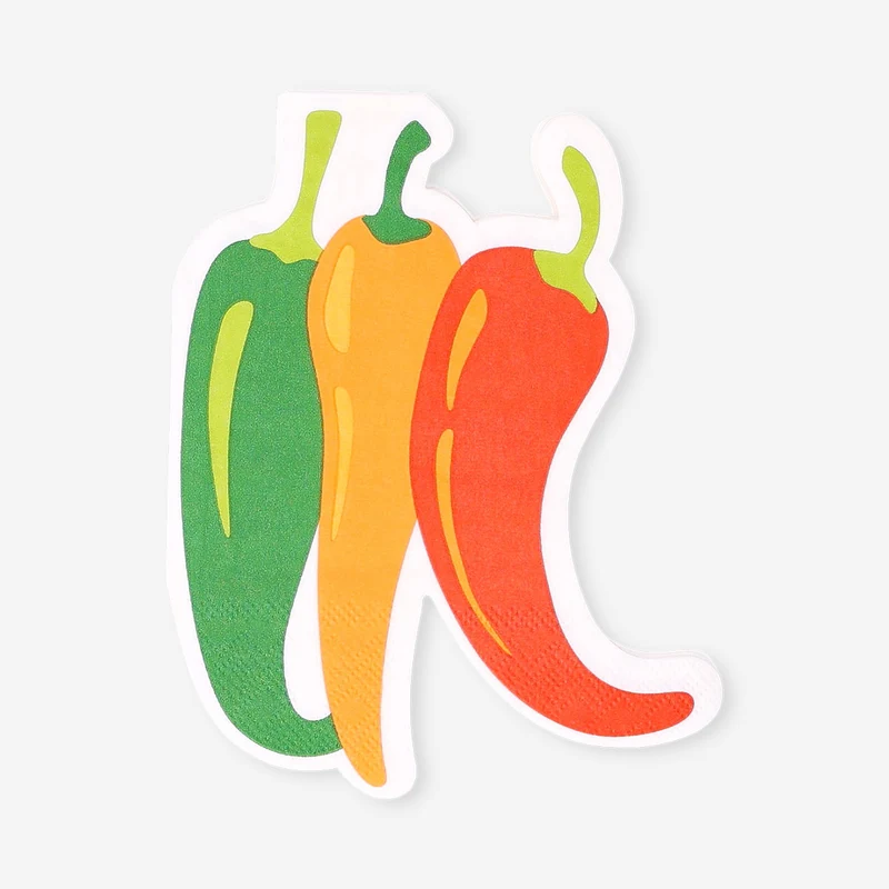 Chilli napkins - 16 pcs