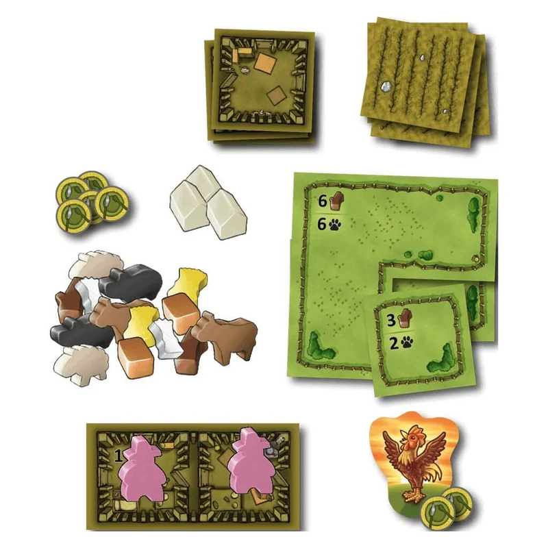 Agrícola Edición Familiar - Juego de mesa - Lookout Games - 1-4 jugadores - 8+ años - 45 min
