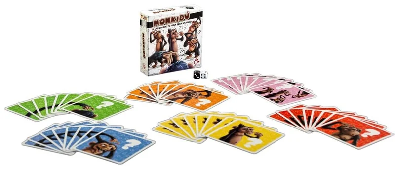 Monkidu - Juego de mesa - Mercurio - 4-16 jugadores - 8+ años - 15 min
